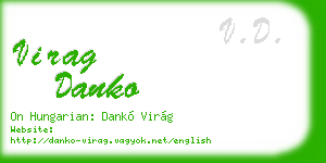 virag danko business card